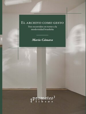 cover image of El archivo como gesto